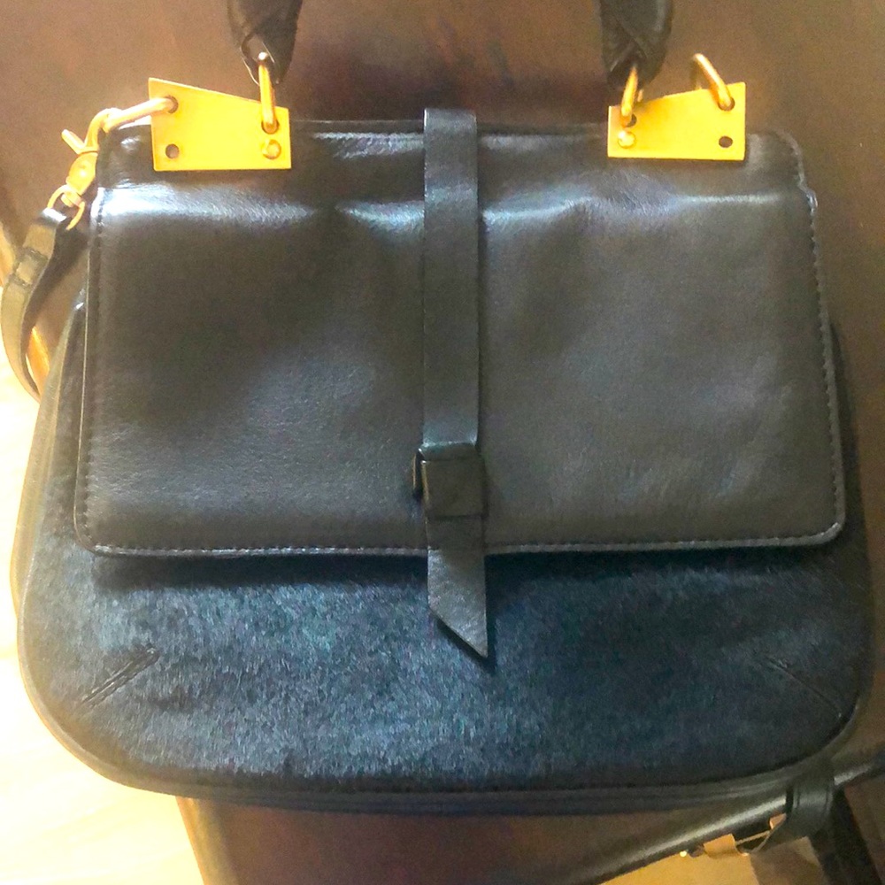 Black crossbody bag